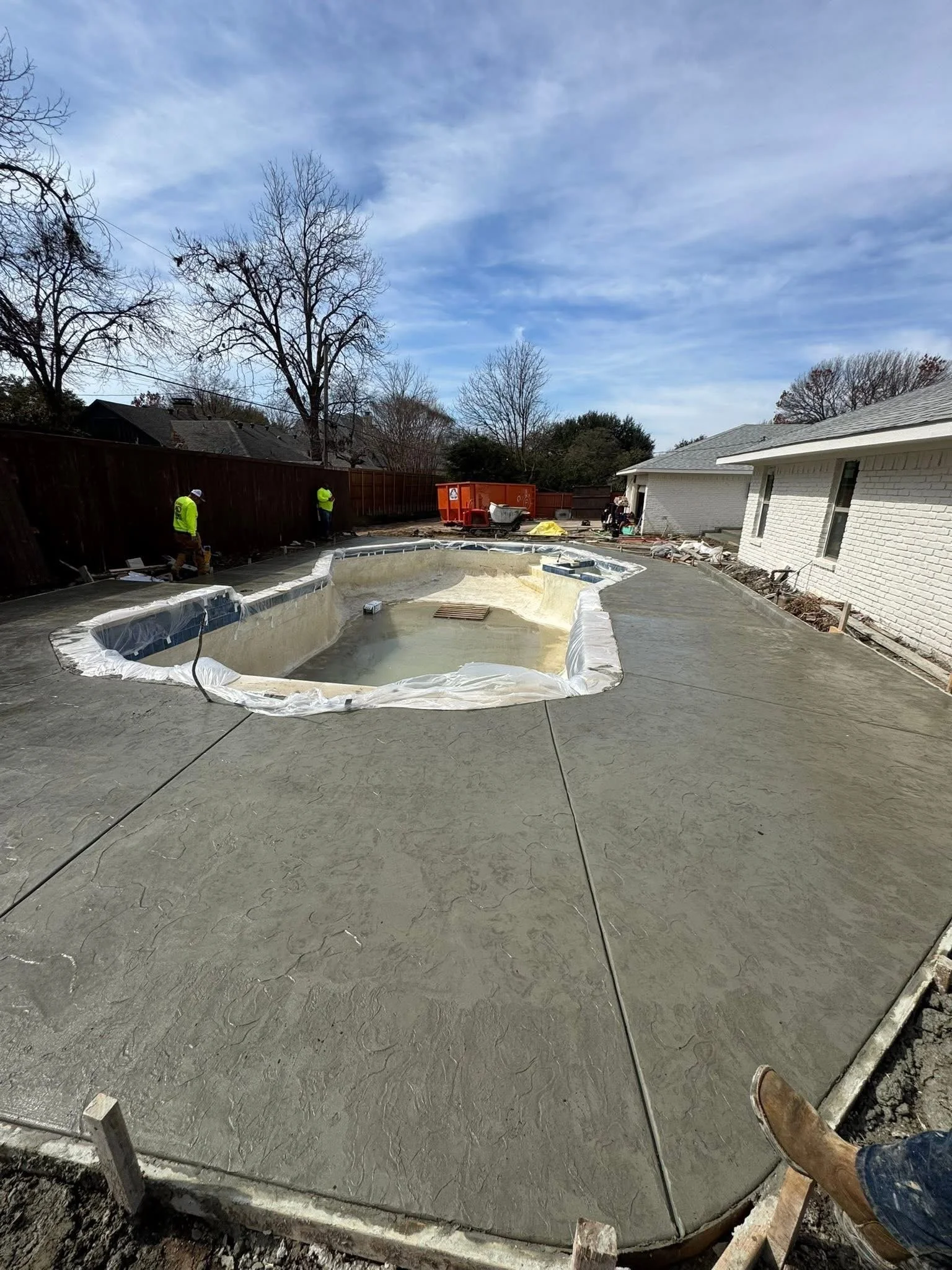 Pool Deck in Dallas,TX