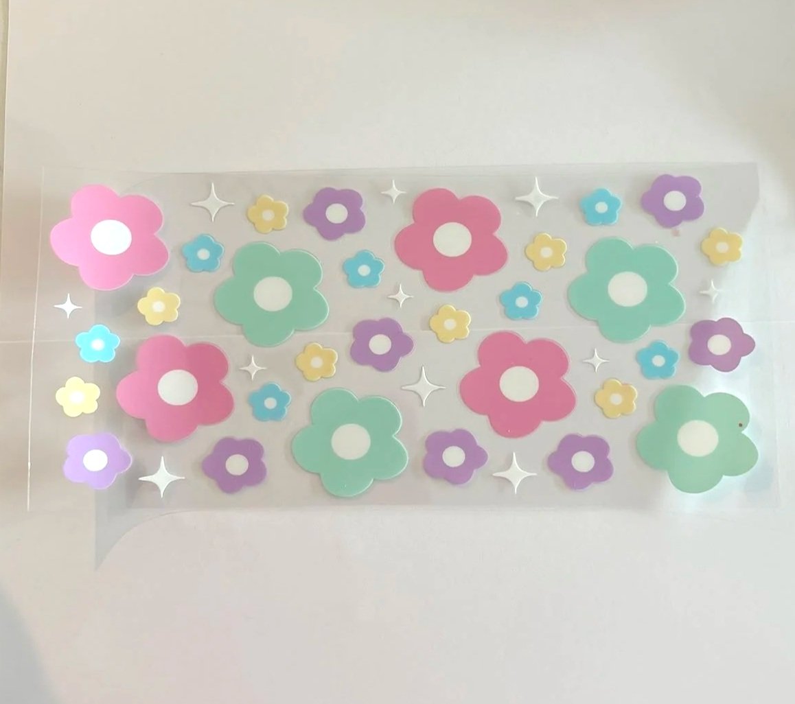 pastel flowers