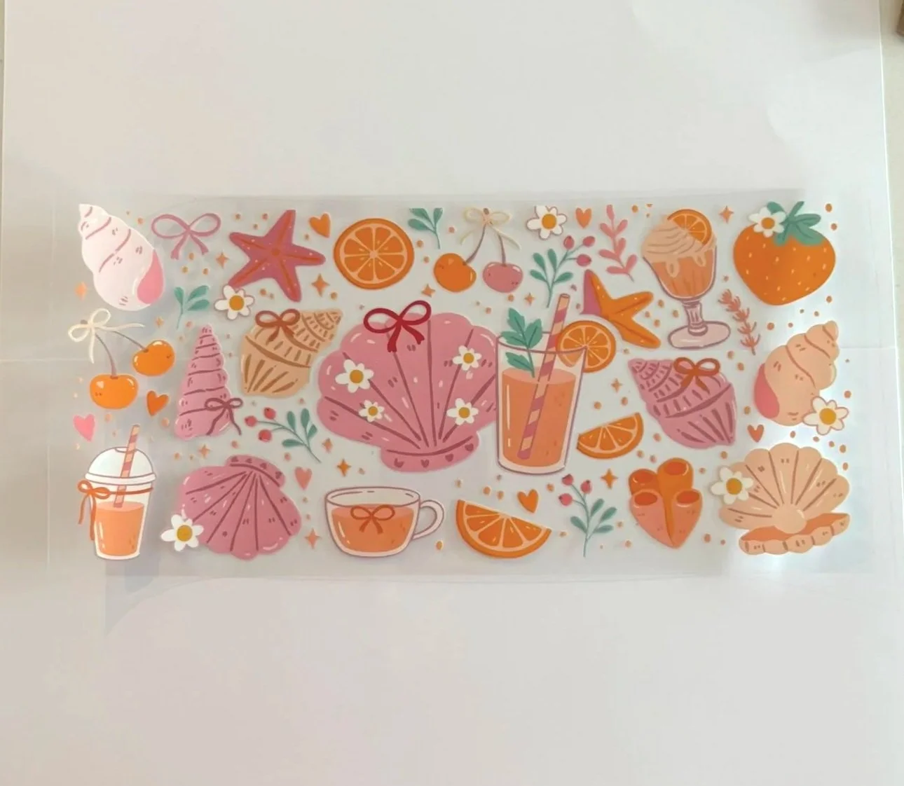 Summer vibes orange