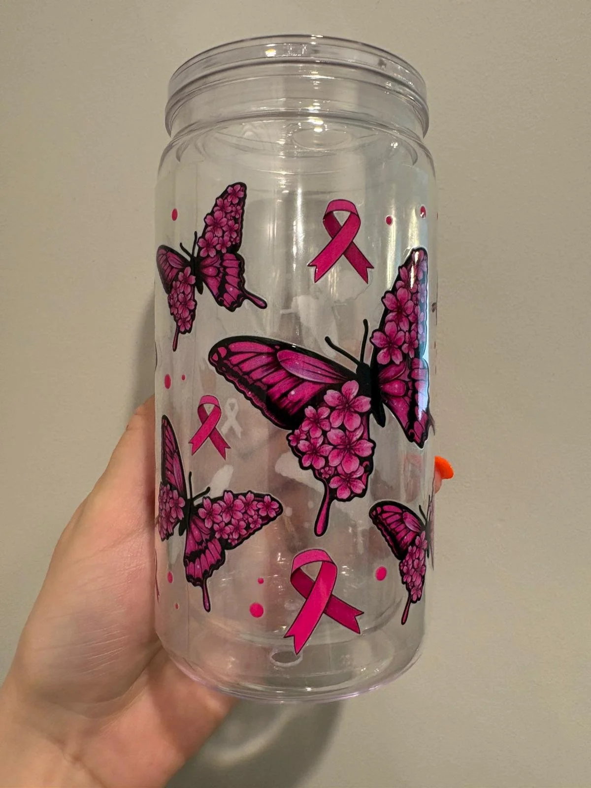 3 - Breast Cancer Butterflys