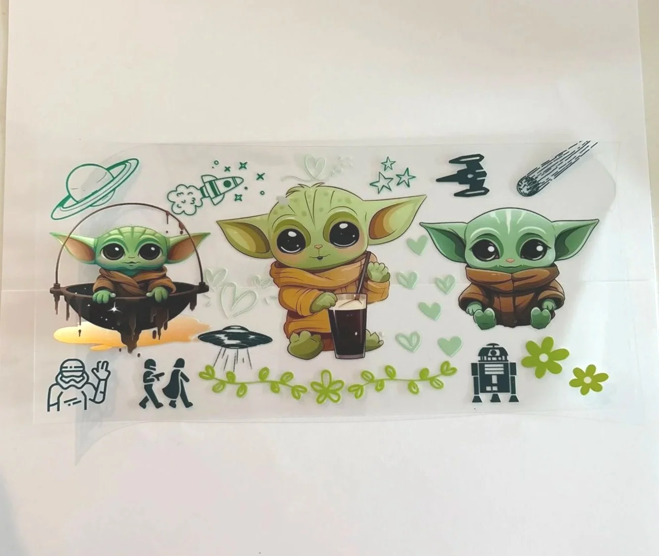 Grogu Star wars - green