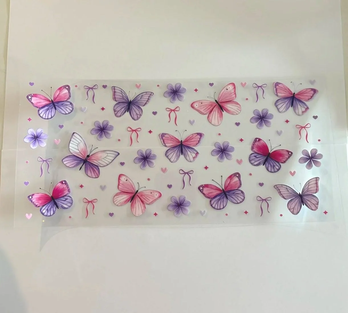 butterflys and flowers