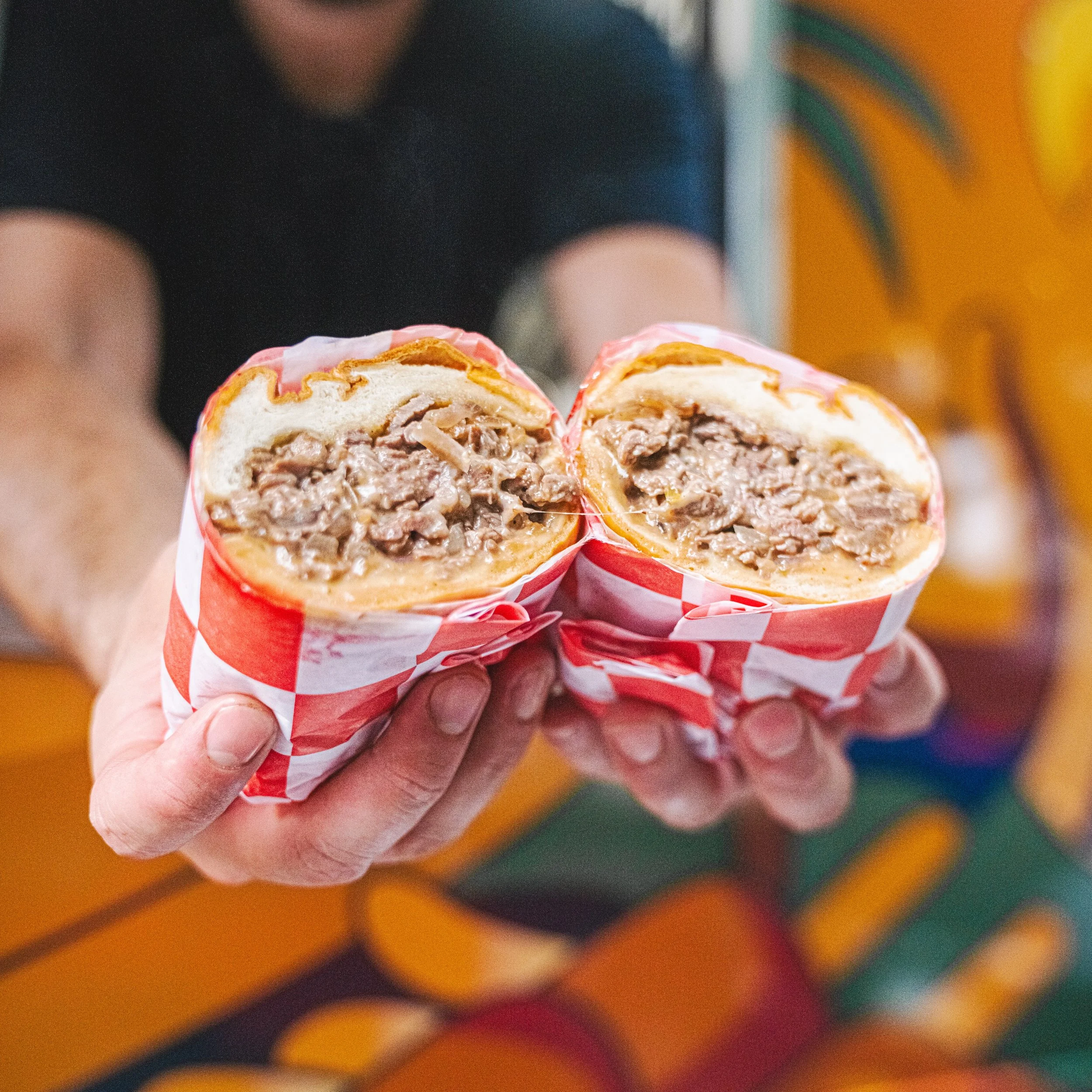Let me get one of those Barros Luco!

A Chilean classic stacked with thin-sliced beef, melted cheese on a hot and toasty roll 😩🤤 Cach&aacute;i?

Don&rsquo;t forget to catch us this weekend at Ashi&rsquo;s market in Mertztown today (September 4th) a