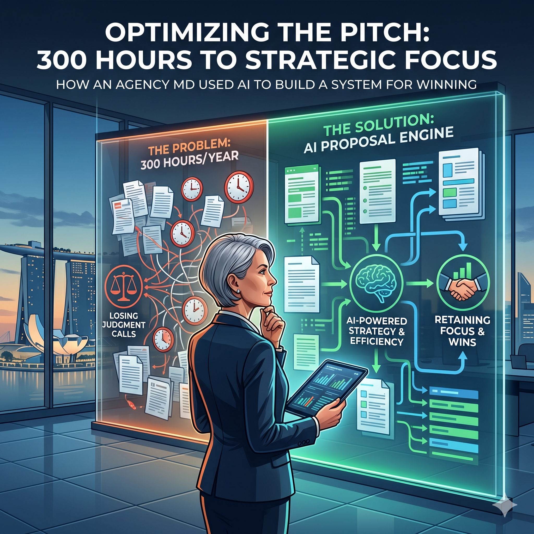 300 hours writing proposals 