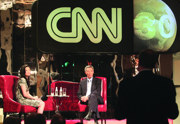 Pinpoint PR managed event attendance, speakers, and media relations for CNN (Turner Group) in Singapore. This event features the Prime Minister of Singapore, Lee Hsien Loong.