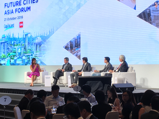 Pinpoint PR managed event attendance, speakers, and media relations for CNN (Turner Group) in Singapore. This event Future Cities event features Vivien Balakrishnan, then Minister for Smart Nation in Singapore.