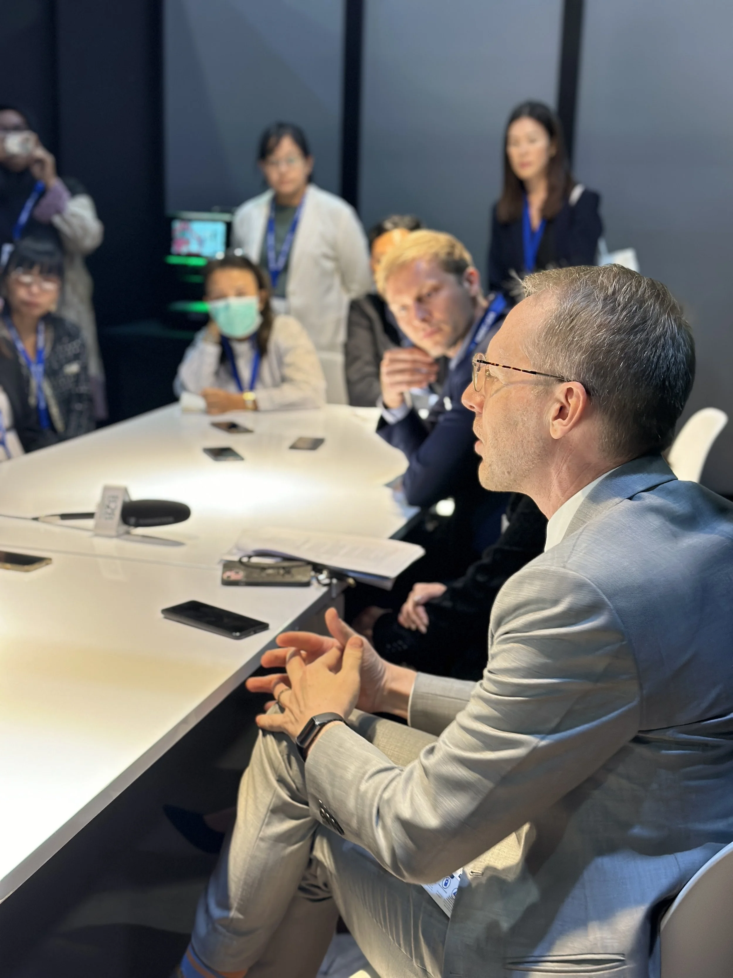 Pinpoint PR organised a media briefing at THAIFEX - HOREC Asia 2024 with Koelnmesse executives, the organisers of the trade show.