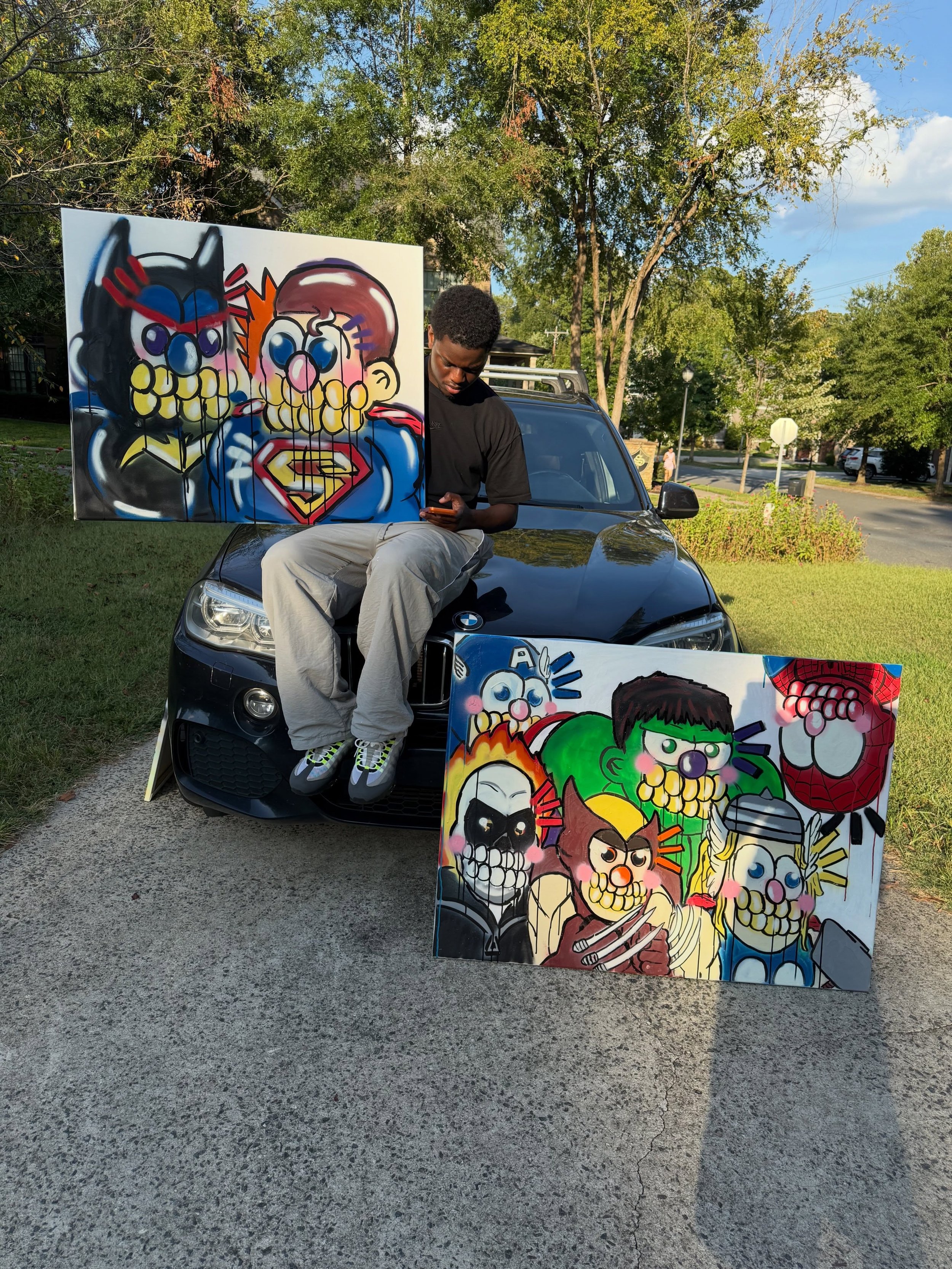 My superpower is making money 💰🦸🏾💰 (sold❌)

Inspo

The blueprint 

The result

Real