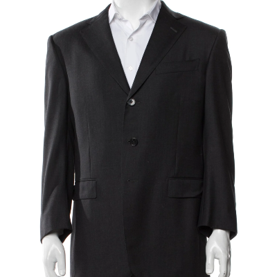 Ermenegildo Zegna Wool Peacoat 