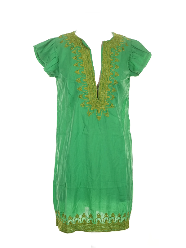 Calypso Kelly Green St. Barth Roella Tunic Dress