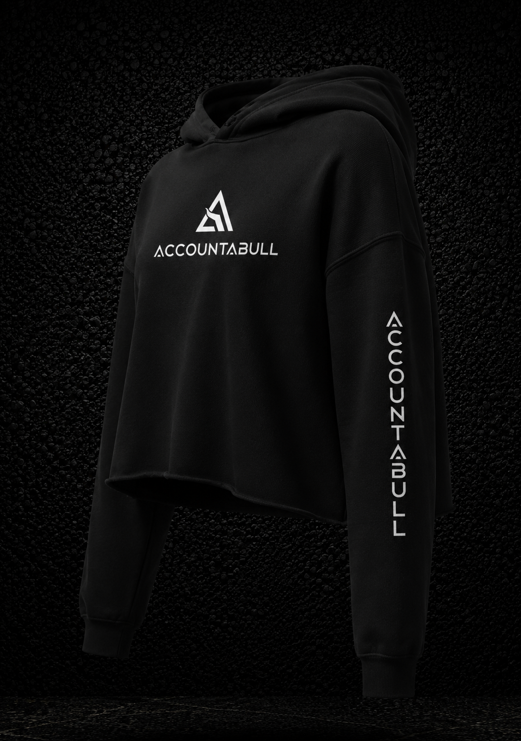 Accountabull Cropped Hoodie