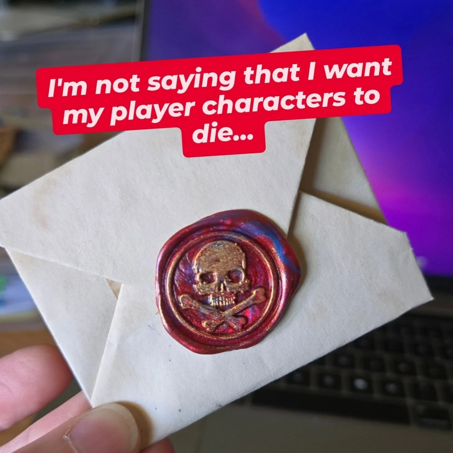 Making props &amp; mementoes for my players is a fun part of the job 😊

#dndculture #dungeonmaster #dmlife #sydneyevents