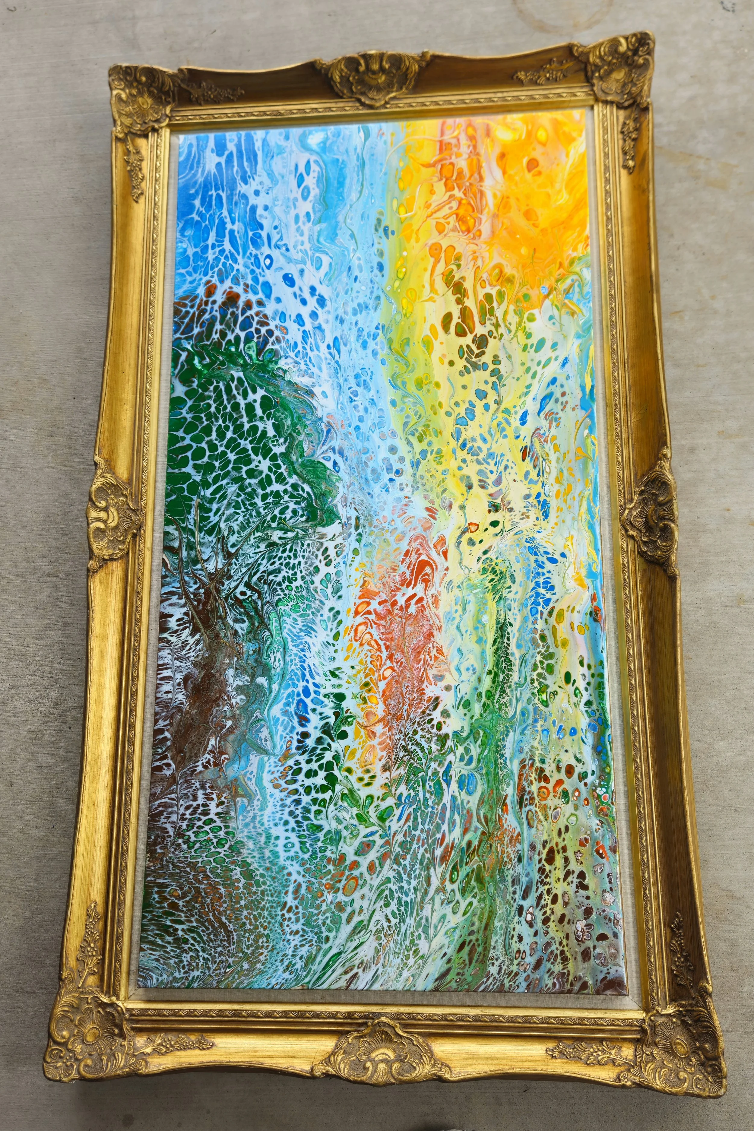 Hiking Roxy Ann 32" x 54"