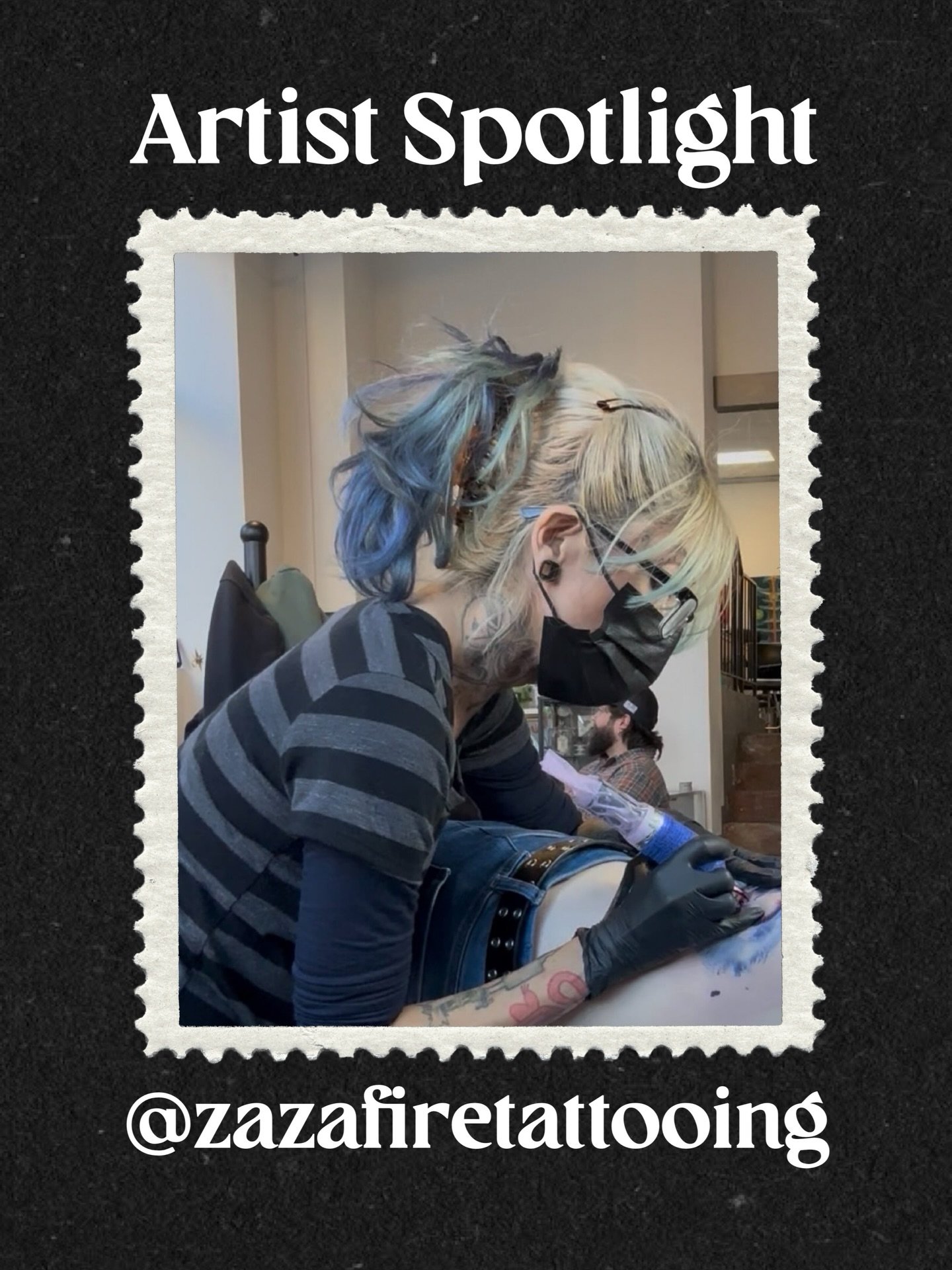 🌟 Artist Spotlight 🌟 

Zaza Vera is a tattoo artist from Mexico now residing in Seattle since 2015. She has 26 years of experience and has built up a large local clientele and continues to take in new customers who inspire her artistic curiosity.

