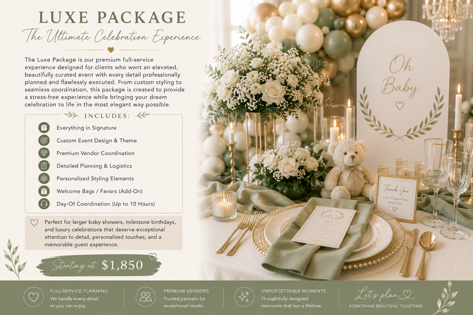 Luxe Package