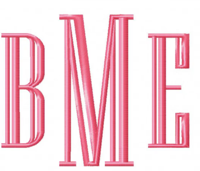 Engraved Font