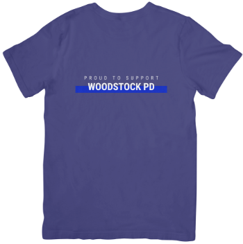Woodstock Police Support Shirt Mark 2