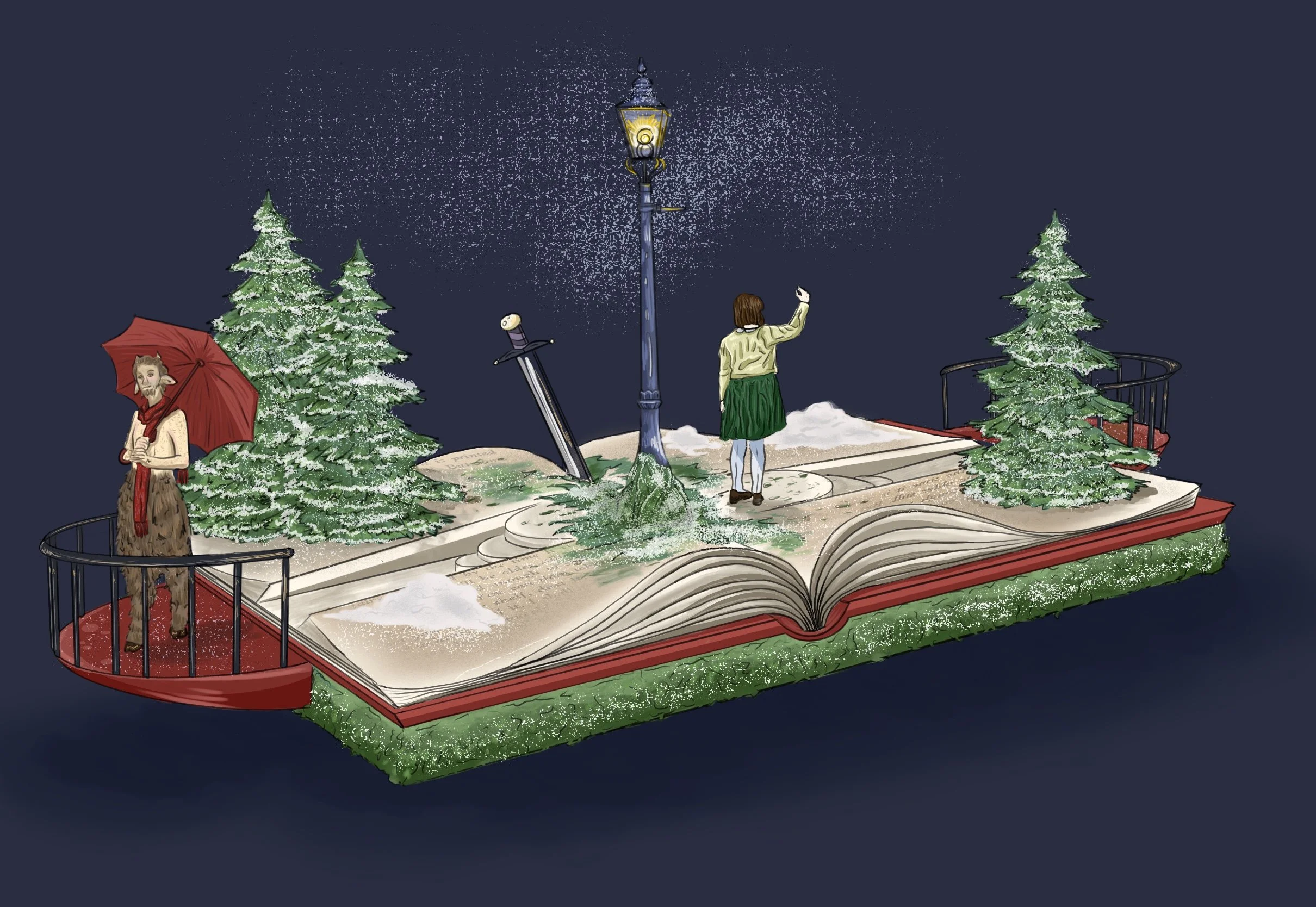 Narnia Inspired Parade Float