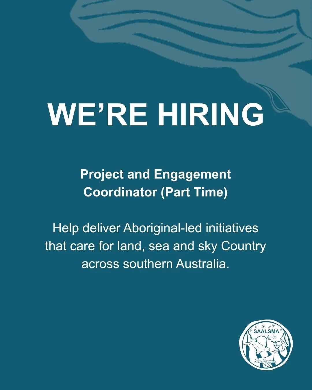 Hiring: Project &amp; Engagement Coordinator (part Time)