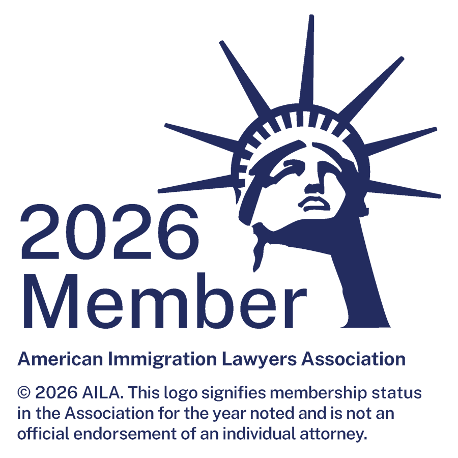 American Immigration Lawyers Association (AILA) 2026 Member badge