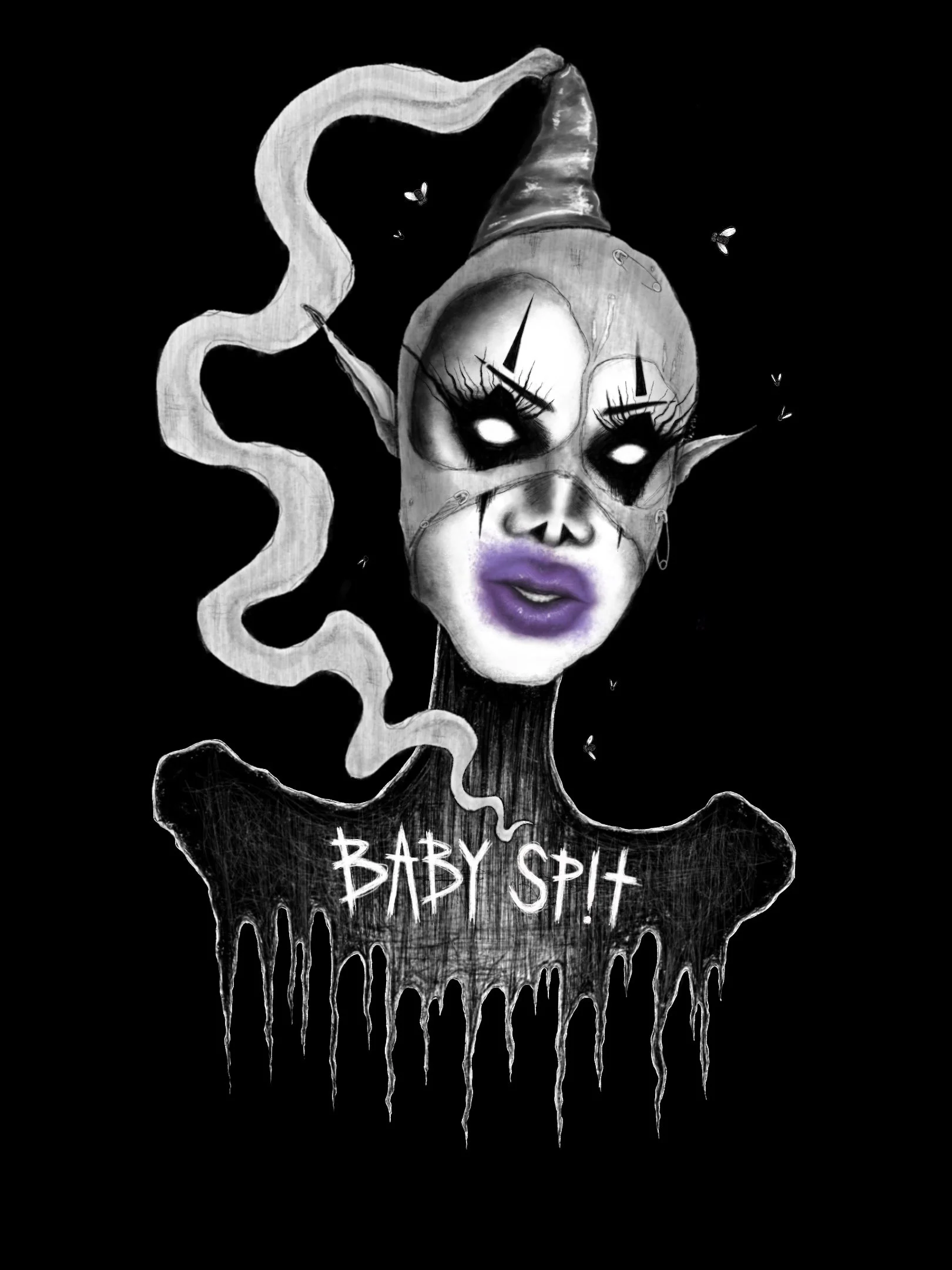 Commissioned design for musician Baby Spit