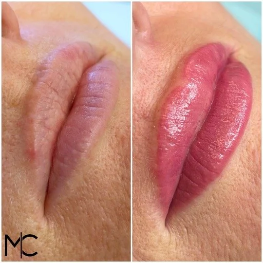 lip blushing