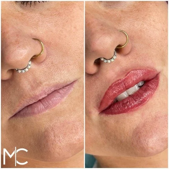 lip blushing