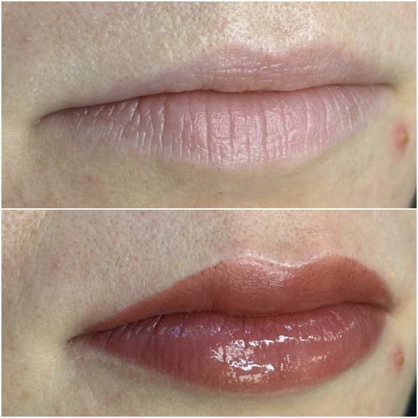 Lip Blush on Pale Lips by Lina