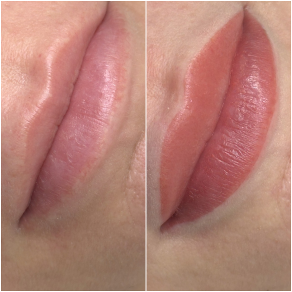 Lip Blush on Fair Lips by Lina