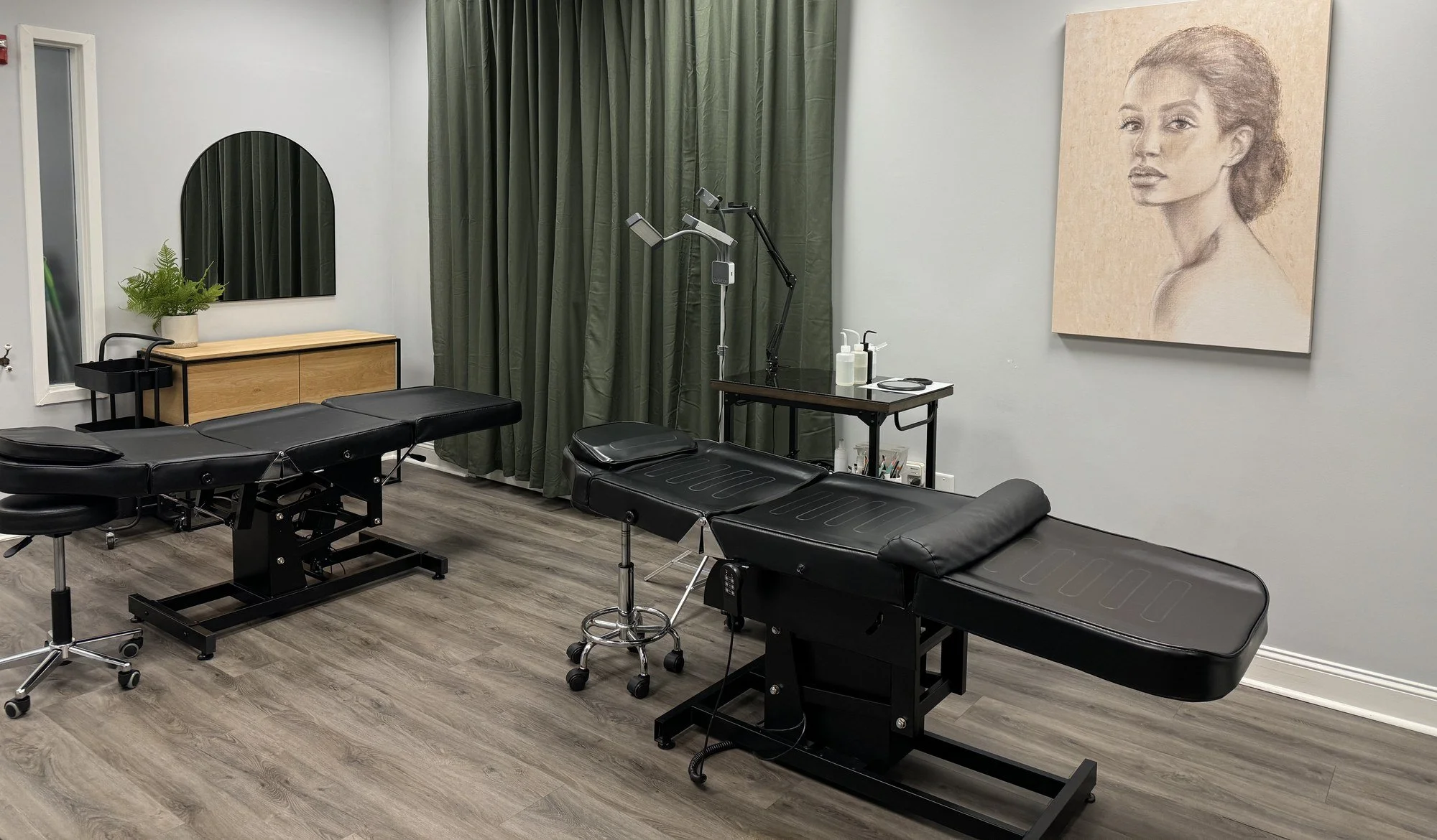 The studio at Microblading Charleston