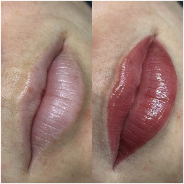 Lip Blush on Pale Lips by Lina