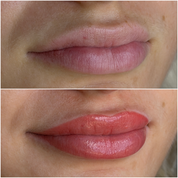 Lip Blush on Fair Lips by Lina