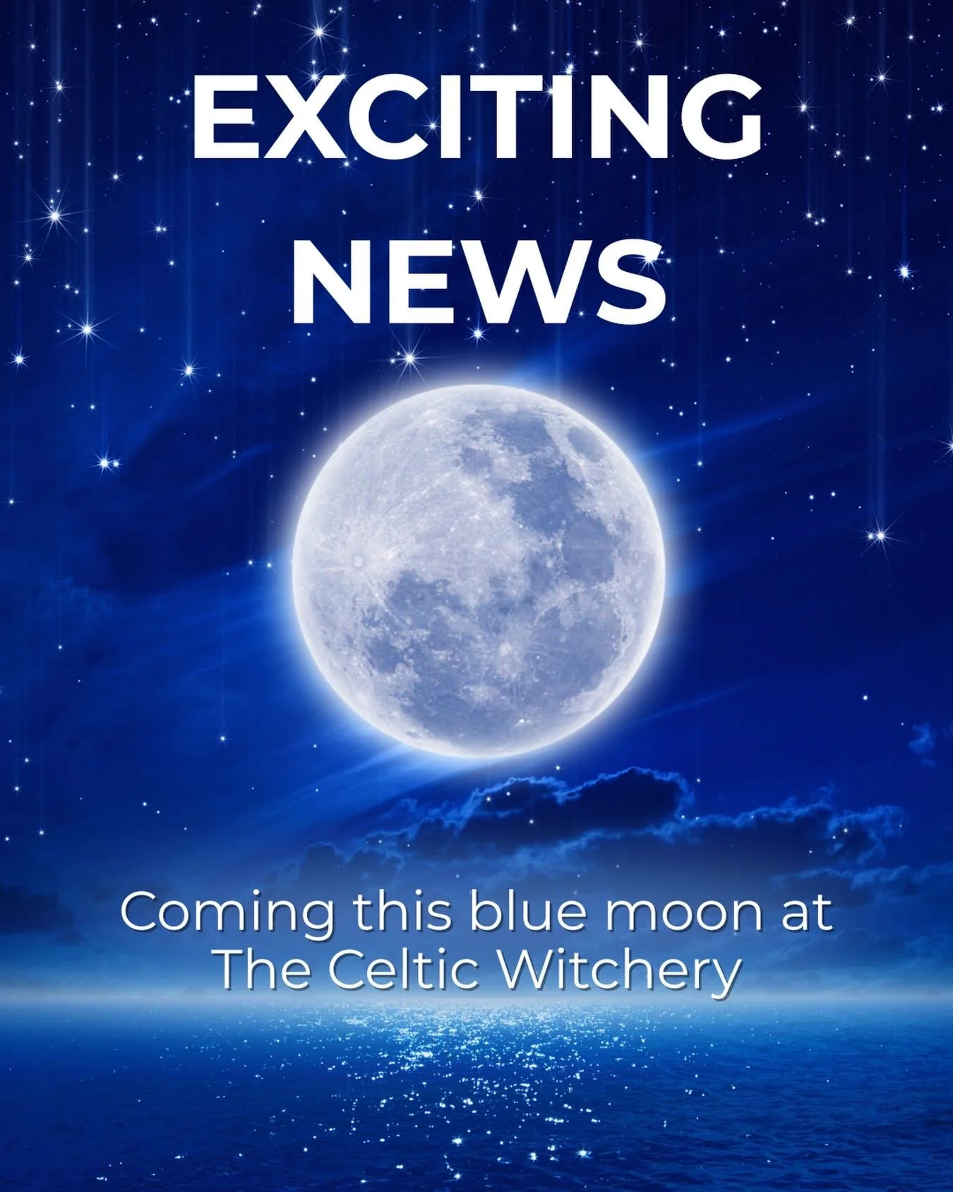 I&rsquo;m on the edge of my seat over here with some exciting news that will take &ldquo;The Celtic Witchery&rdquo; on an even bigger journey, creating more magic for more people. 

Really looking forward to sharing it all with you on this upcoming b