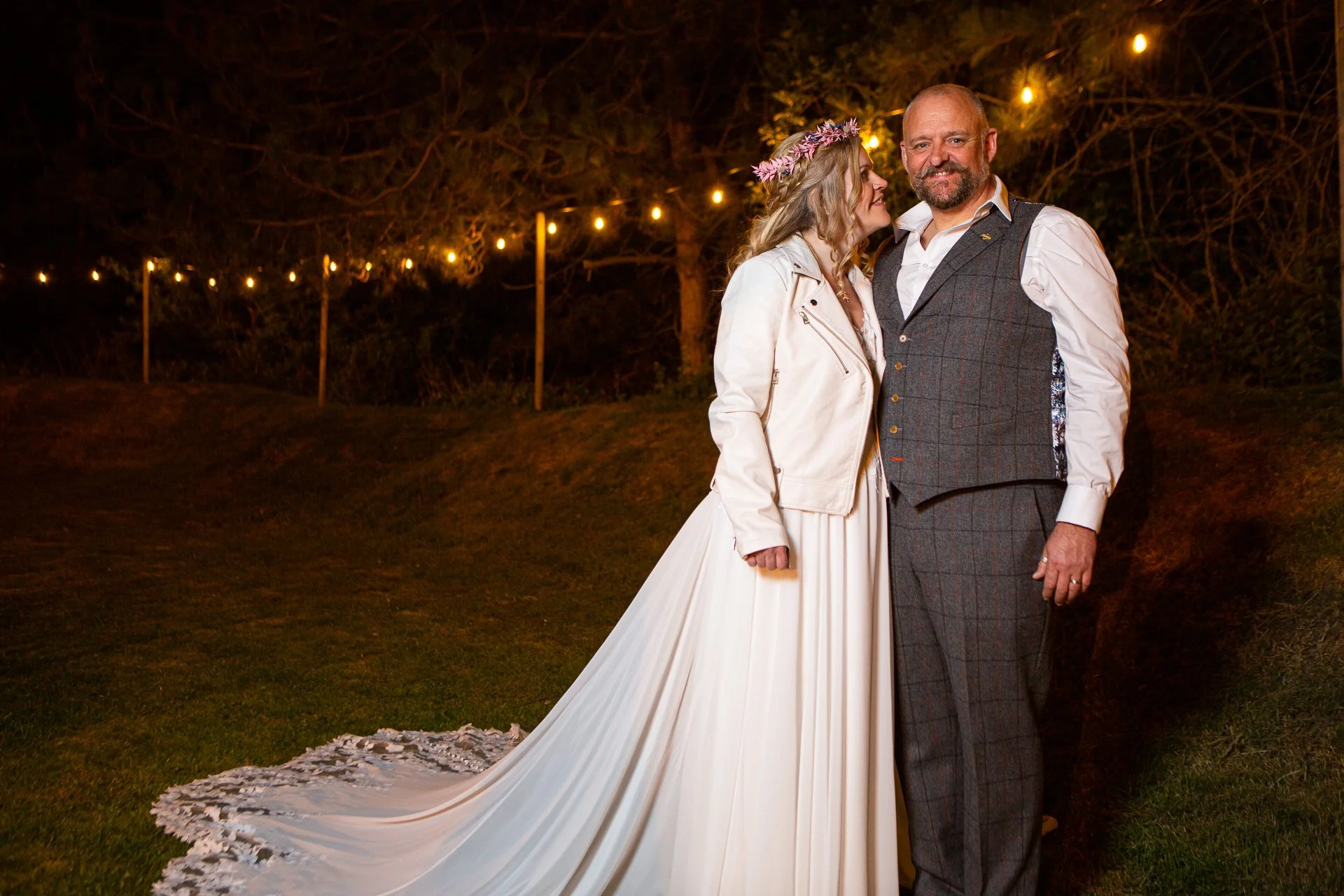 Festoon lights and woodland magic @PhillipInghamPhotography