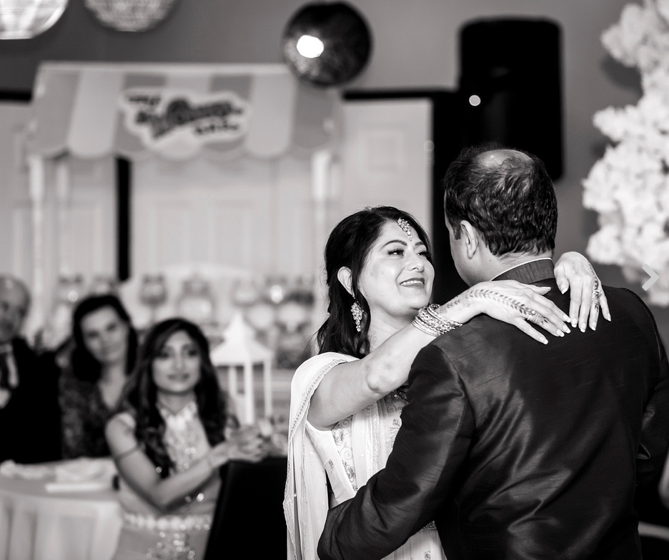 Keshma and Jatin also celebrated their union in traditional Indian attire @GeorgeKroustiPhotography