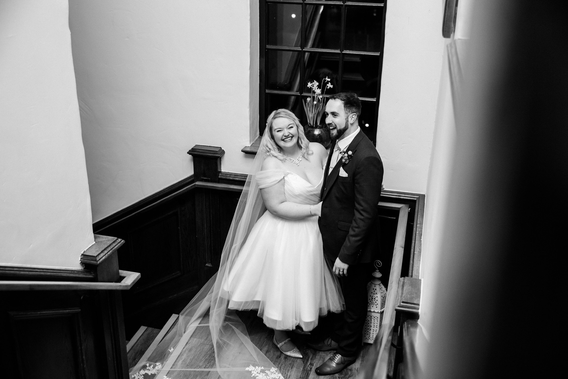 Nikki and Matt full of joy @HelenHowardPhotography