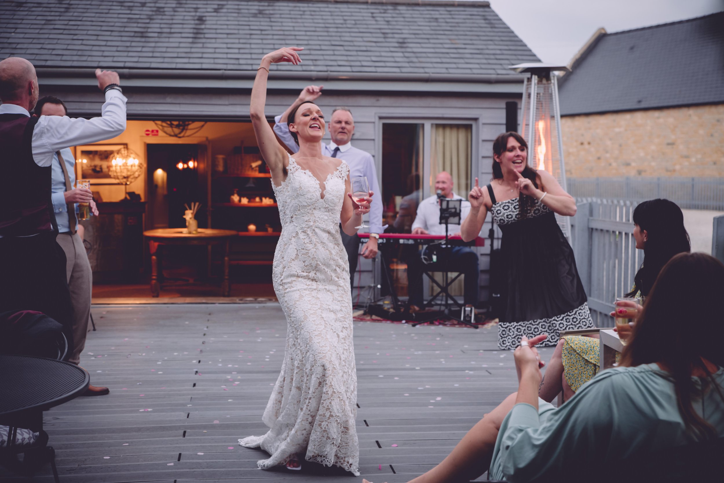 The bride, dancing the night away @Adam Wilcock