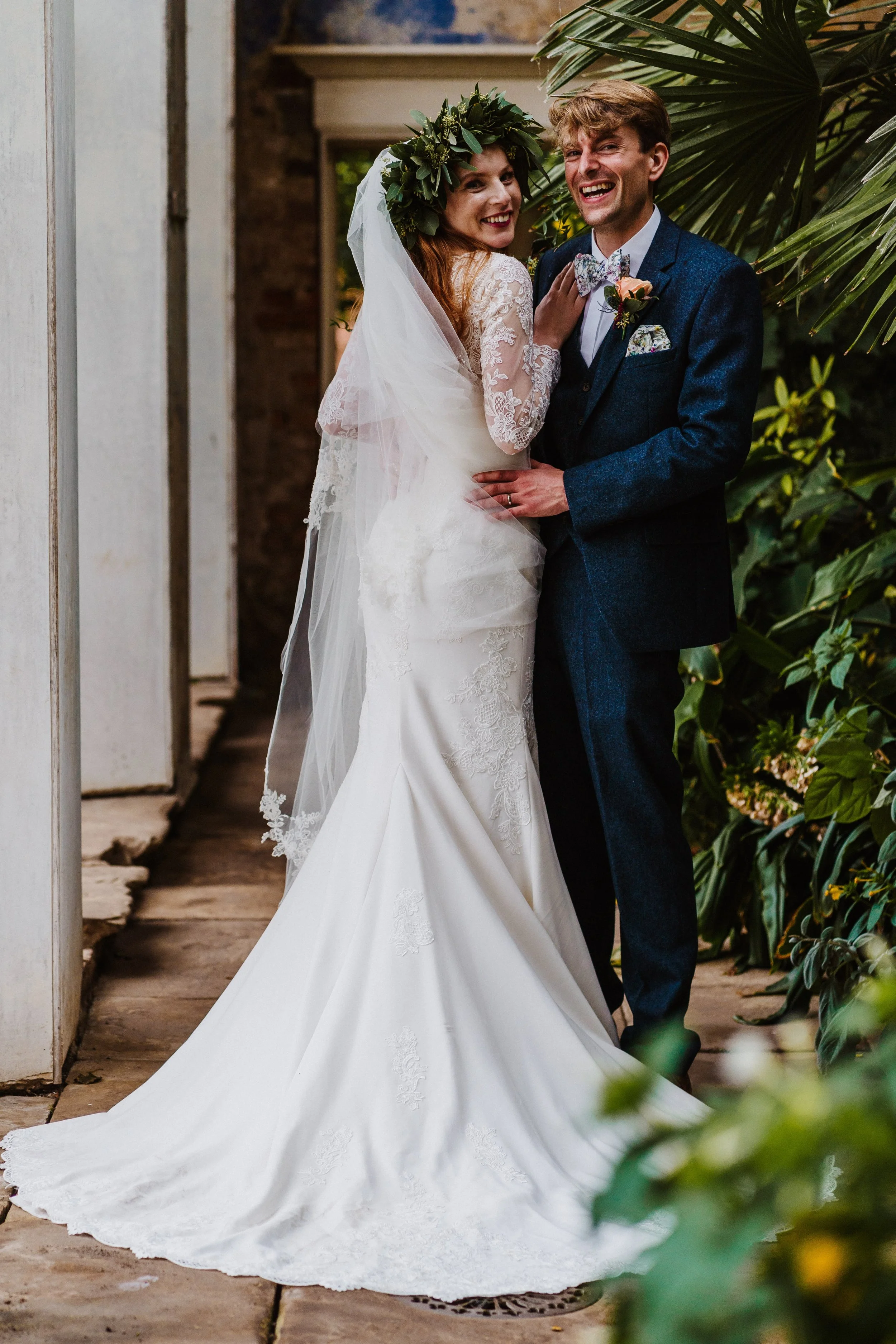 Molly in the stunning Sophia by Ellis Bridal @DanielHughesPhotography