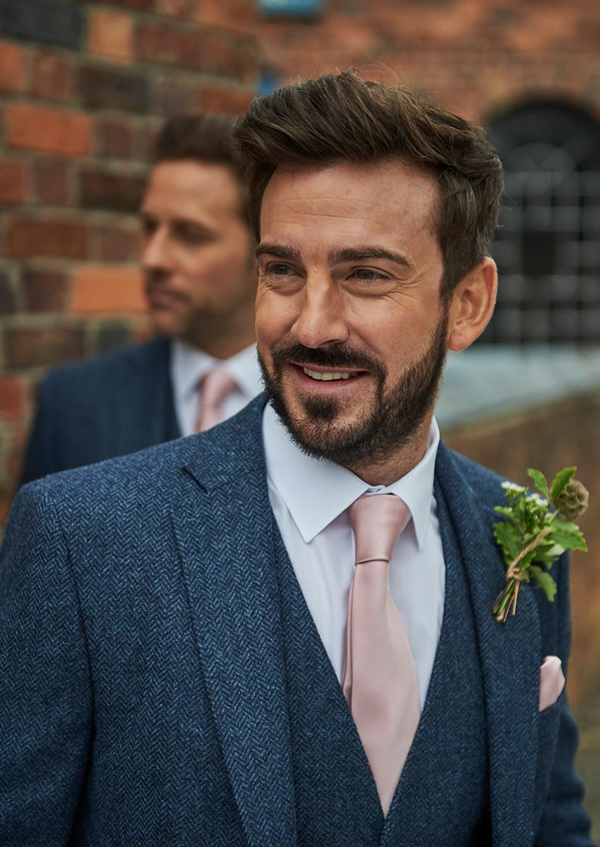 Shrewsbury | Blue Tweed