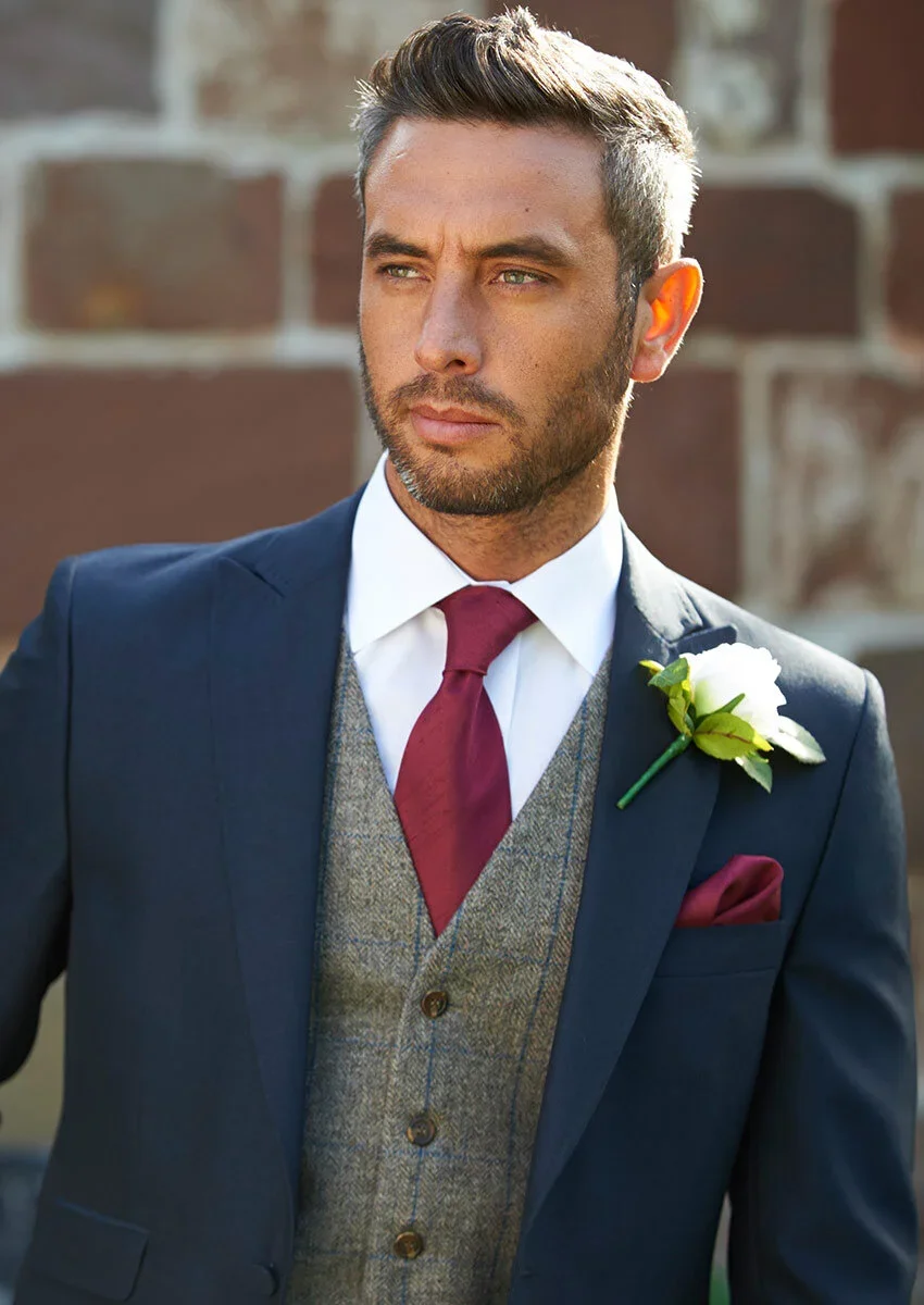 Uppington | Navy Mohair 