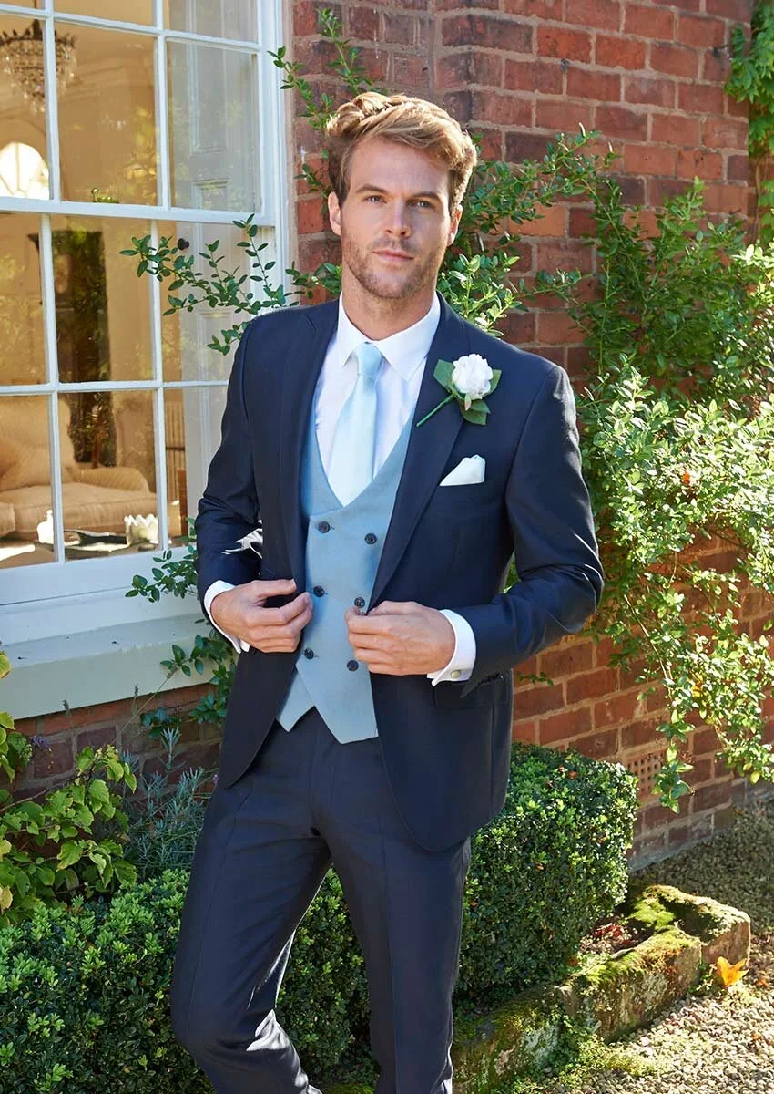 Uppington | Navy Mohair 