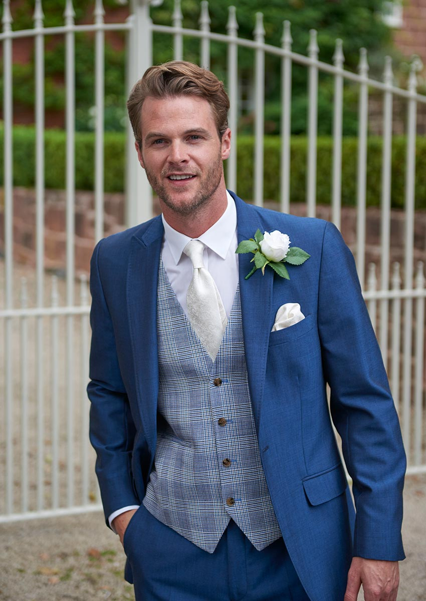 Westbury | Royal Blue Mohair