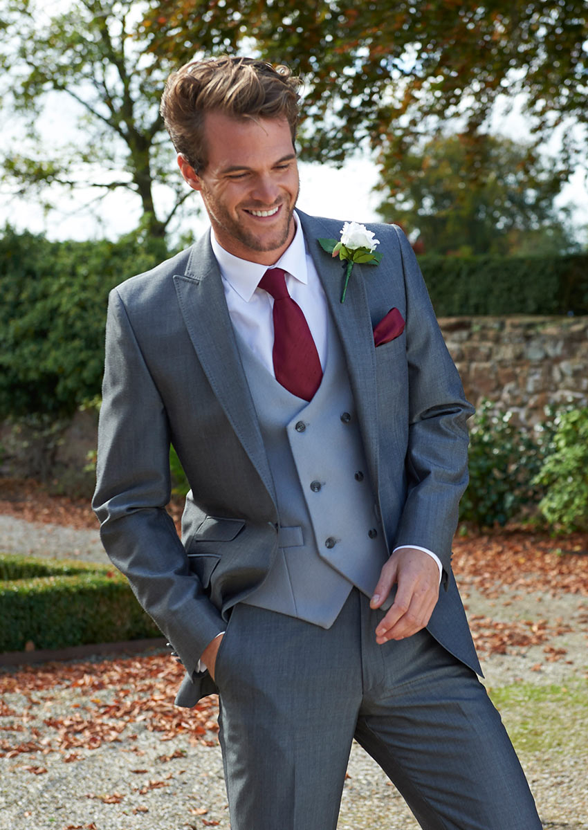 Knighton | Silver Grey Mohair 