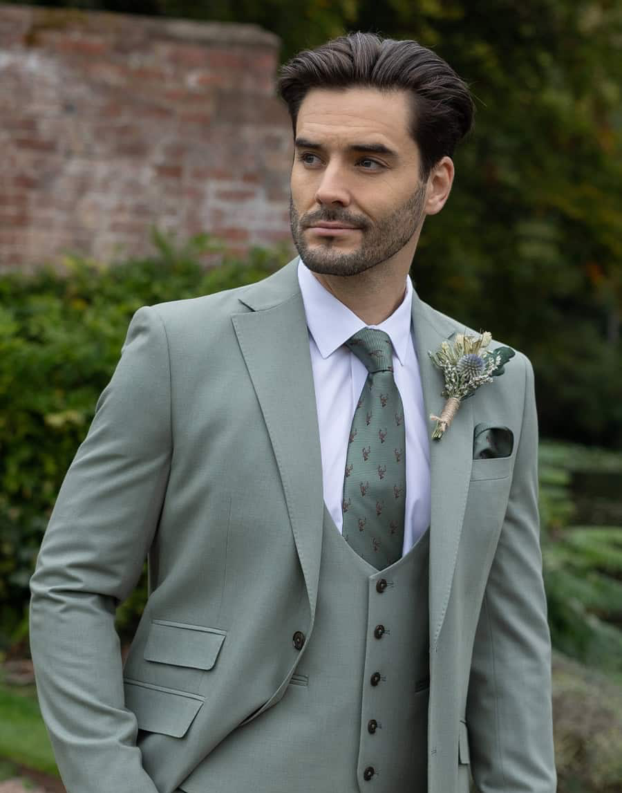 Rome | Sage Green Lounge Suit 