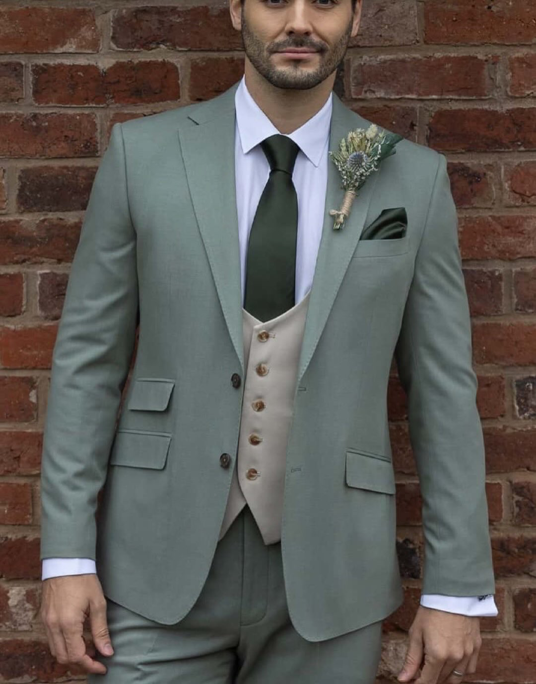 Rome | Sage Green Lounge Suit 