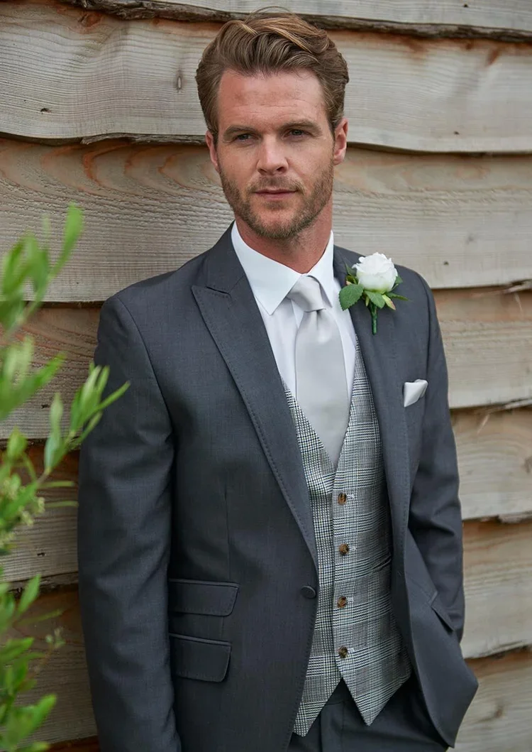 Stretton | Charcoal Grey Lounge Suit