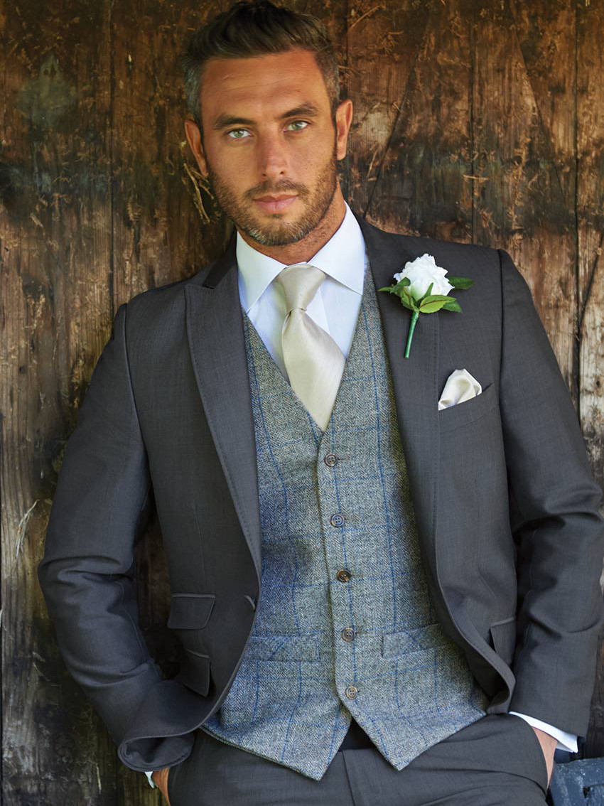 Stretton | Charcoal Grey Lounge Suit