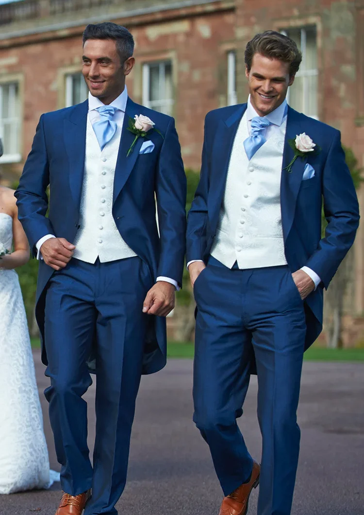 Lydbury | Royal Blue Morning Suit