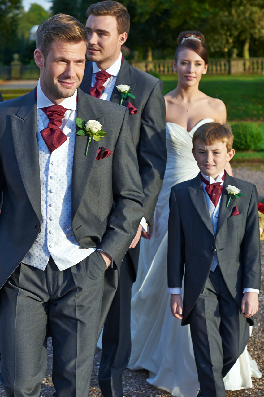 Burford | Charcoal Grey Morning Suit
