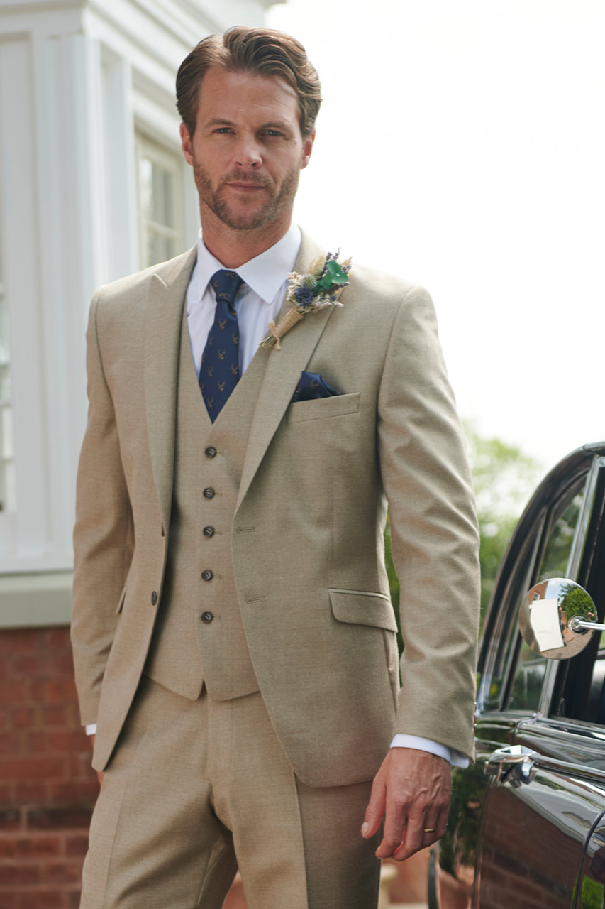 Hopstone | Beige Flannel